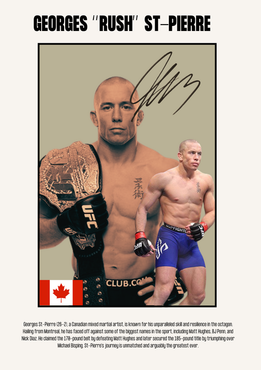 GEORGES ST-PIERRE - GOATS Collection