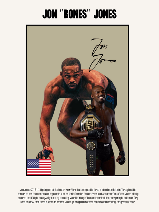 JON JONES - GOATS Collection